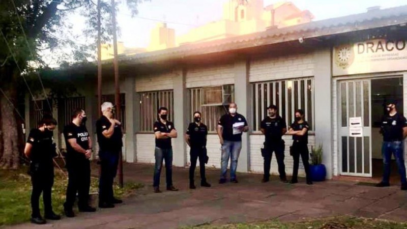 Ação cumpre cinco mandados de prisão e seis mandados de buscas, inclusive em uma casa prisional de São Leopoldo - Foto: Polícia Civil - Divulgação