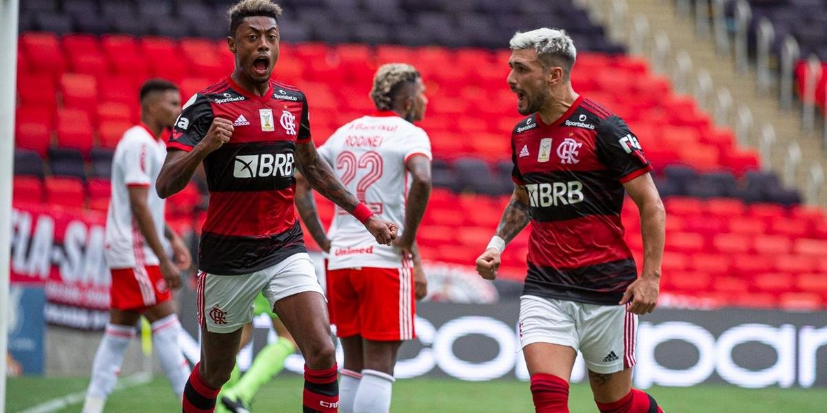 Arrascaeta foi um dos destaques da partida no Maracanã | Foto: Alexandre Vidal / Flamengo / CP
