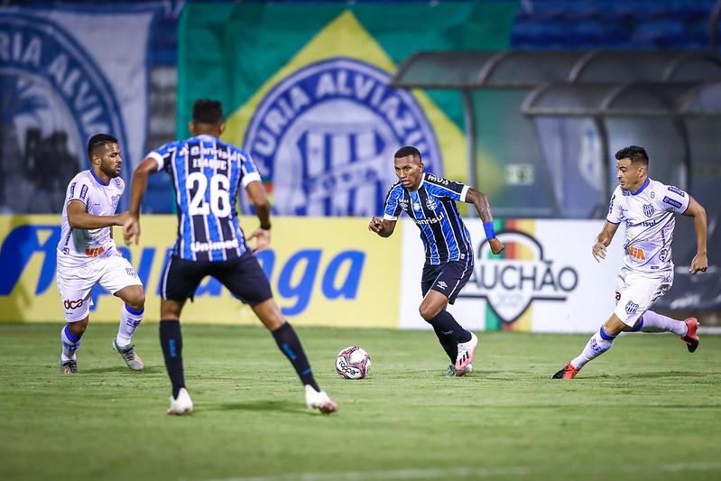 A partida foi válida pela 4ª rodada do Campeonato Gaúcho. (Foto: Lucas Uebel/Grêmio FBPA)