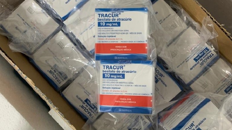 Secretaria contou mais uma vez com auxílio do Exército Brasileiro para a distribuição dos medicamentos - Foto: Divulgação SES