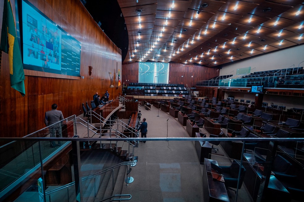 Projeto de auxílio emergencial foi aprovado em sessão plenária virtual da Assembleia do RS - Foto: Joel Vargas/Agência ALRS/Divulgação