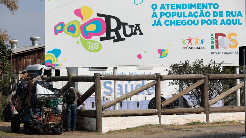 Porto Alegre é uma das cidades onde o PopRua RS já funciona - Foto: Itamar Aguiar/Palácio Piratini
