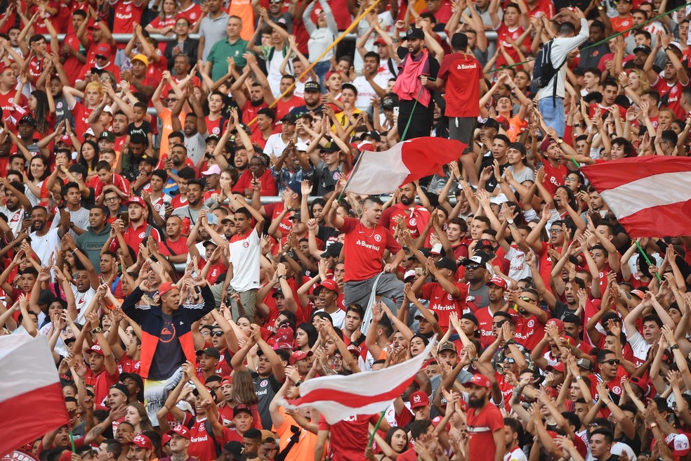 Colorado se manifestou oficialmente contrário à pressão do Flamengo para o retorno dos torcedores nos estádios no Campeonato Brasileiro Foto: (Ricardo Duarte/S.C.Internacional)