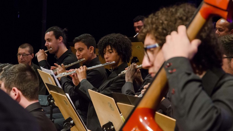 Escola da Ospa é uma oportunidade para aprender com professores que também são músicos da Orquestra Sinfônica de Porto Alegre - Foto: Mari Lopes / Divulgação / Ospa