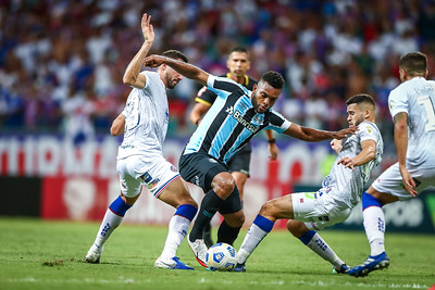 Derrotado por 3 a 1, rebaixamento gremista é iminente. Foto: Lucas Uebel/Grêmio FBPA