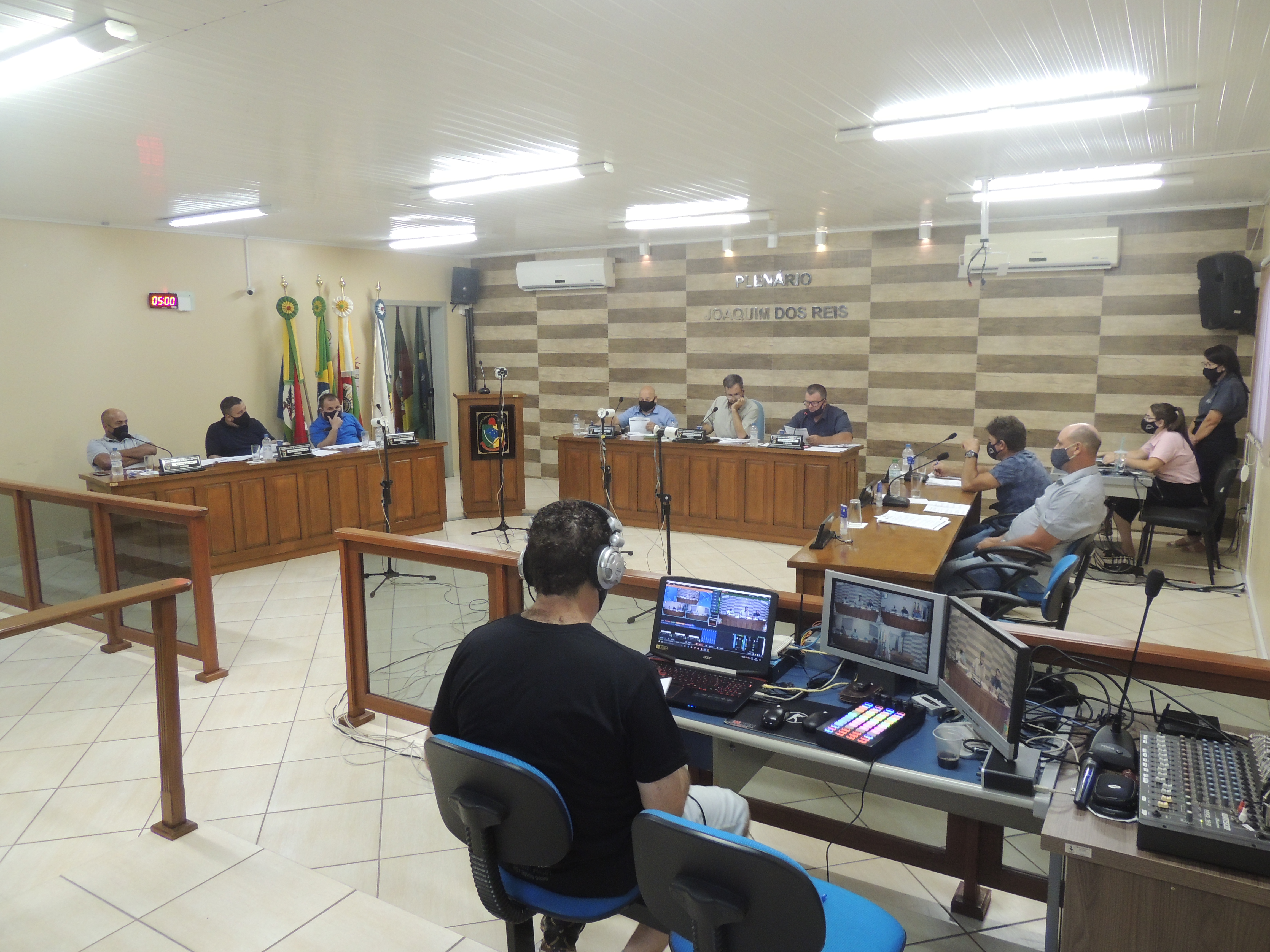Sessão Ordinária na Câmara de Tabaí- Foto divulgação: Jorge Ramos