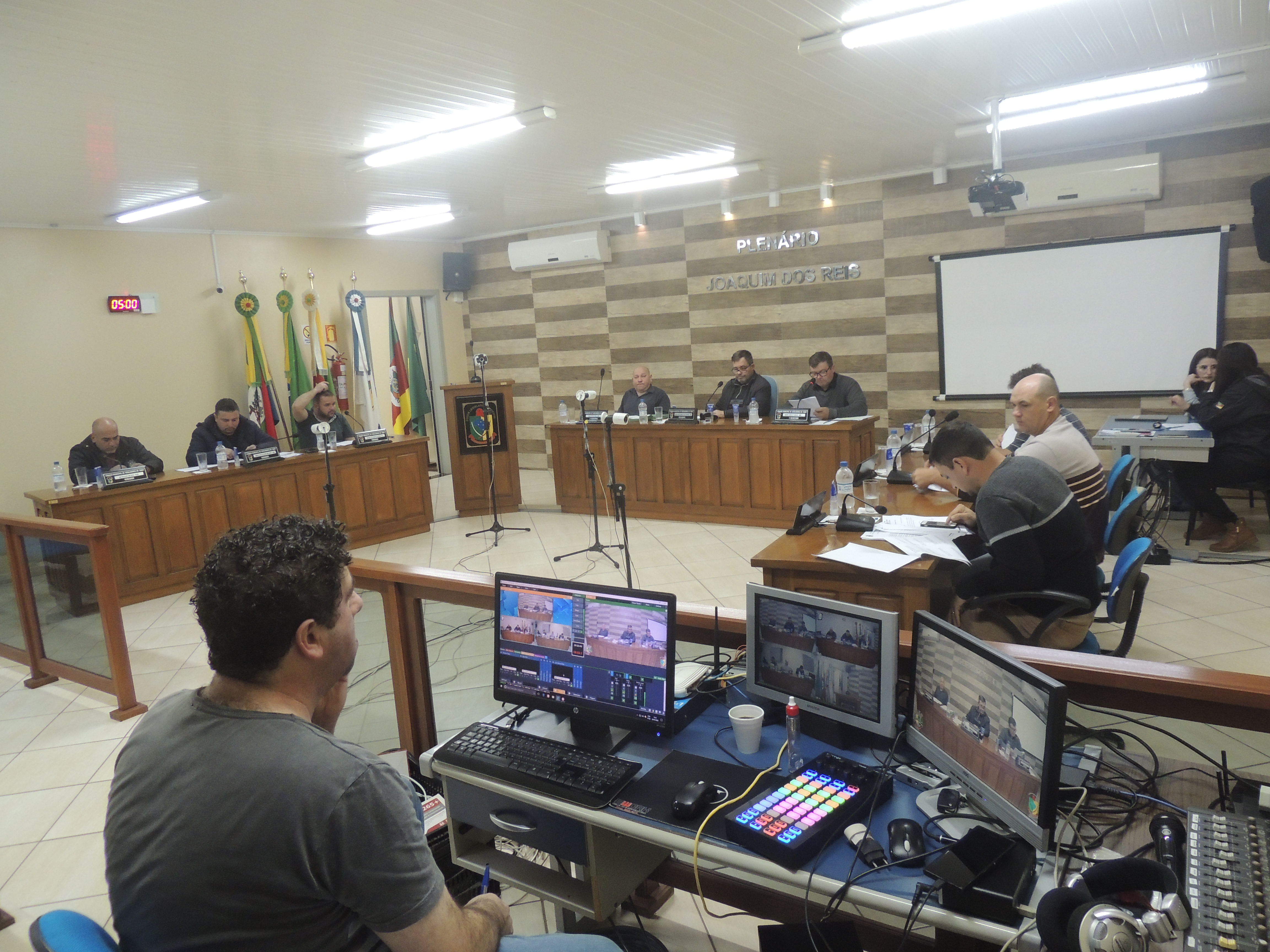 Foto divulgação: Jorge Ramos - Sessão Ordinária do dia 20/07/2022 na Câmara de Vereadores de Tabaí