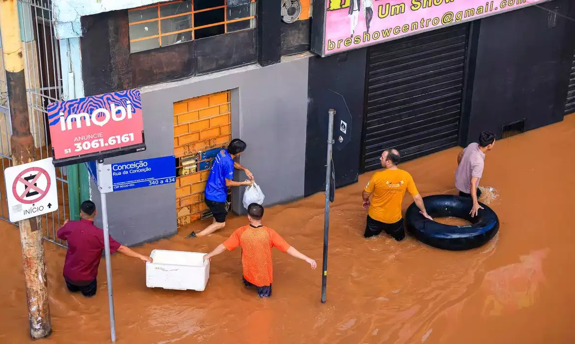 Quase 390 municípios gaúchos registraram danos em razão dos temporais dos últimos dias Foto: Gustavo Mansur/Palácio Piratini