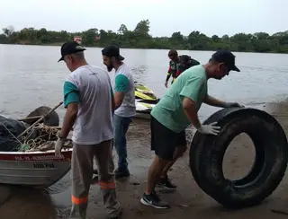 CERTAJA Energia participa de limpeza das margens do Rio Taquari