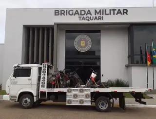 Brigada Militar descobre desmanche irregular em Taquari