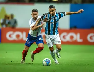 Fora de casa, Grêmio perde de 1 a 0 para o Bahia pelo Brasileirão