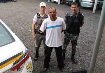Réu (C) já estava na cadeia desde janeiro de 2019, quando cometeu a chacina. (Foto: Arquivo/BM) Foto divulgação