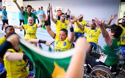 Brasil conquista primeiro Mundial de Handebol de Cadeira de Rodas