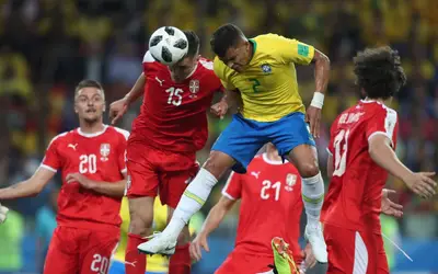 Sérvia volta a encontrar o Brasil em uma Copa do Mundo