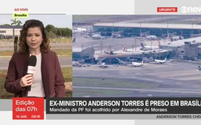 Anderson Torres é preso pela PF após desembarcar em Brasília