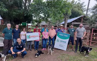 Cooperativa realiza cursos em parceria com o SENAR-RS e Sindicato Rural