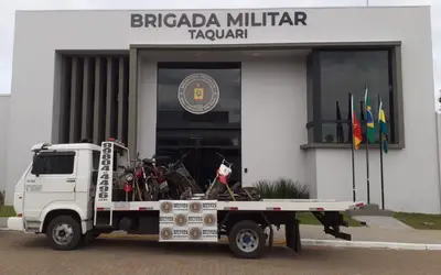Brigada Militar descobre desmanche irregular em Taquari