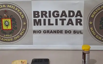 Brigada Militar prende casal por trafico de entorpecentes em Fazenda Vilanova